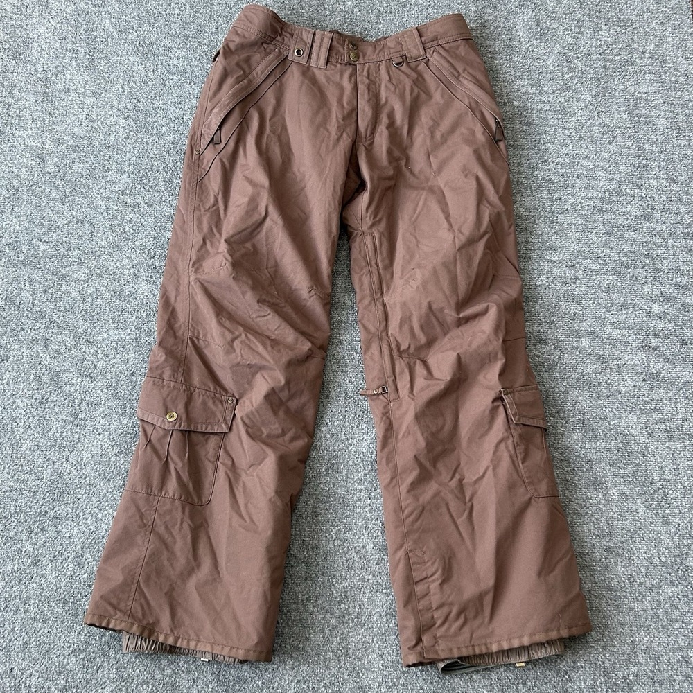 Betty Rides Pants Women Large Snowboard Snow Winter Ski 34 X 31‎ Chocolate Brown